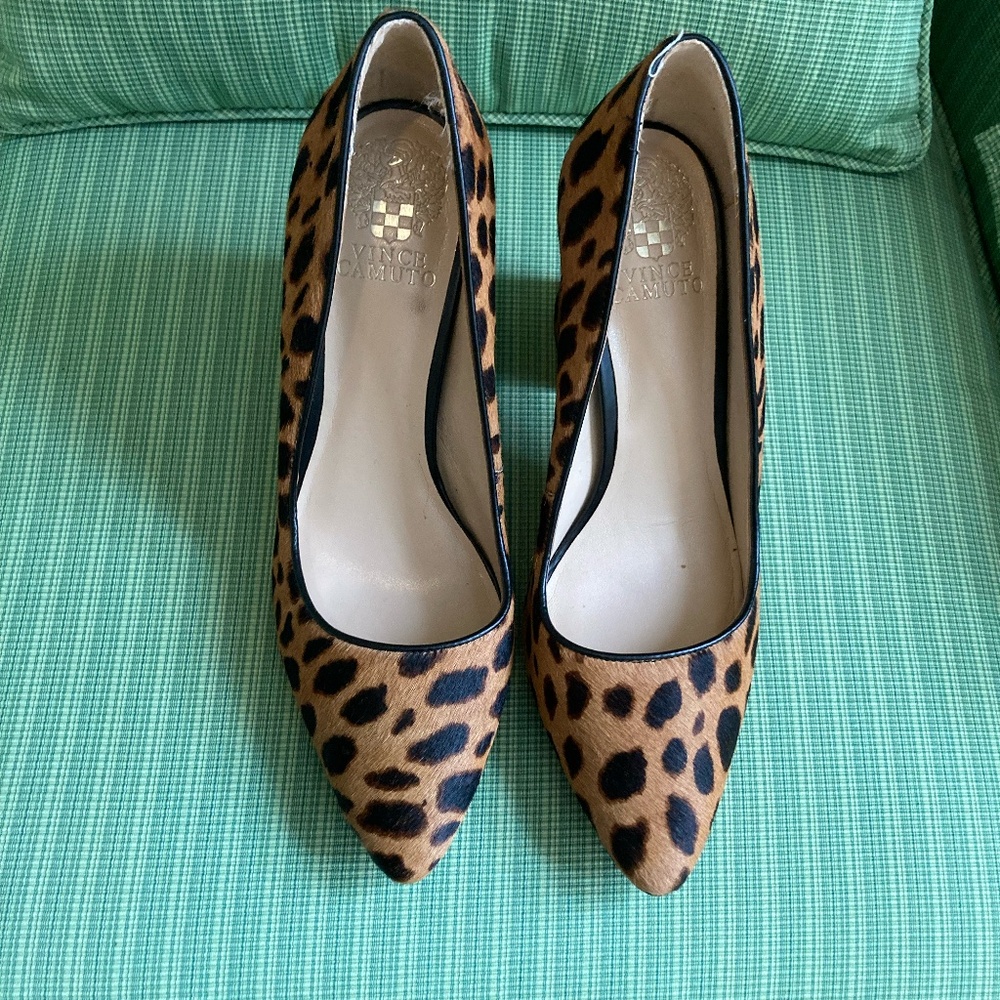 Vince Camuto Haircalf Heels Sz. 8.5